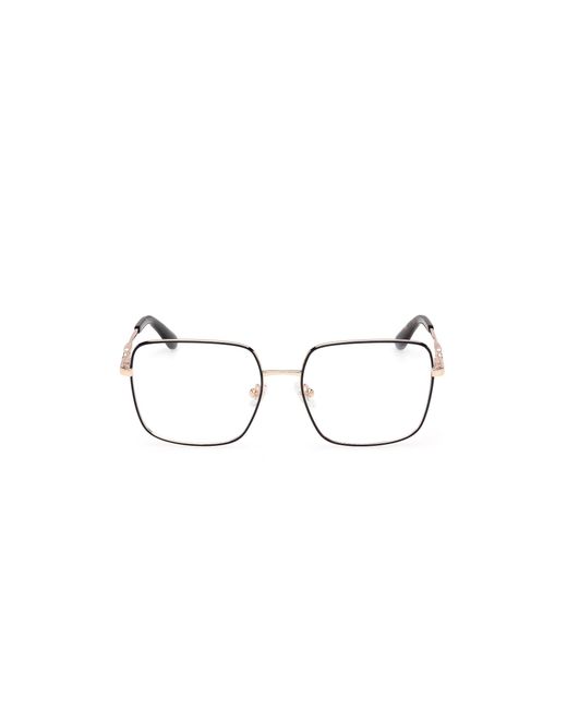 Guess Black Gu2953 092 Optical Frames Metal Squared Normal