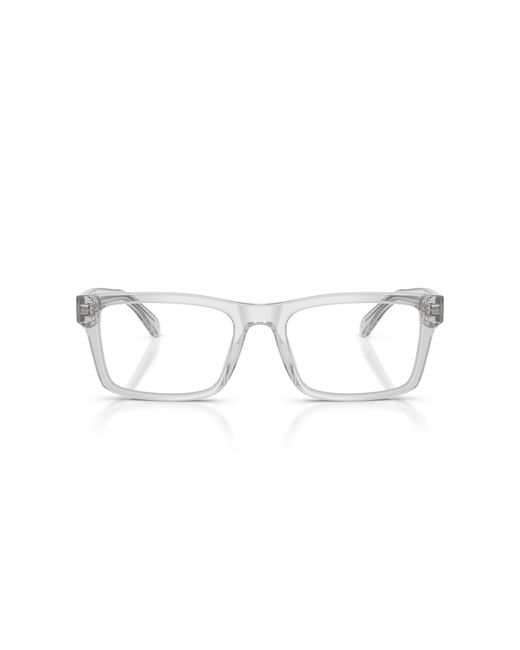 Emporio Armani Black Ea3254 6250 Optical Frames Acetate Squared Normal for men