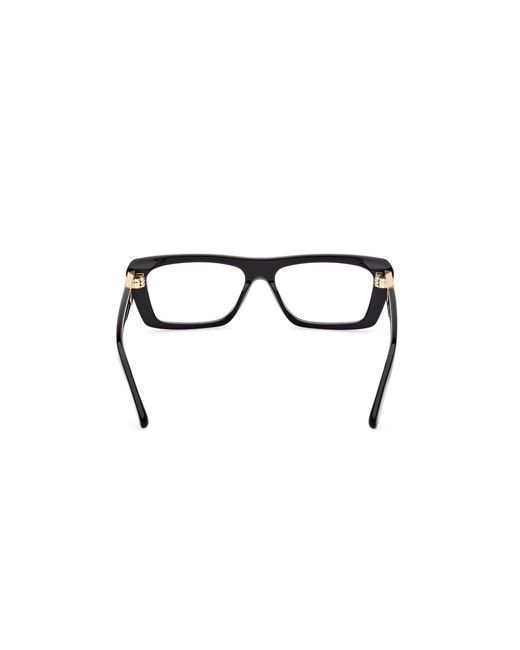 Gcds Black Gd5018 001 Optical Frames Acetate Squared Normal