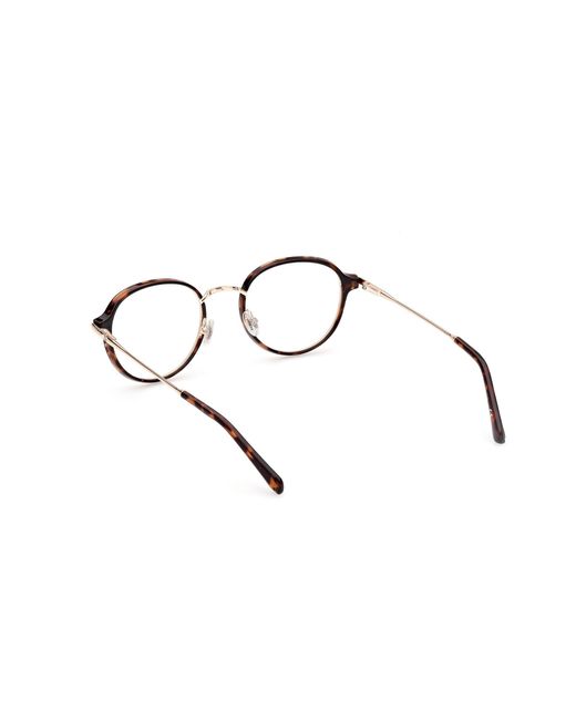Guess Black Gu50079 052 Optical Frames Injected Round Normal for men