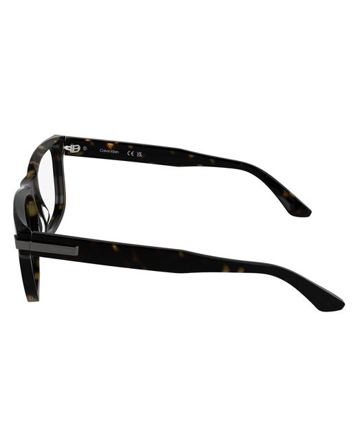 Calvin Klein Black Ck25540 235 Optical Frames Acetate Squared Normal for men