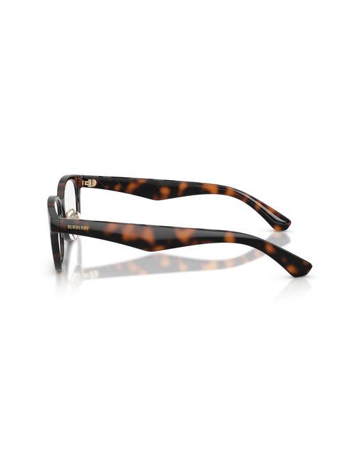 Burberry Black Be2436D 3002 Optical Frames Injected Squared Normal for men
