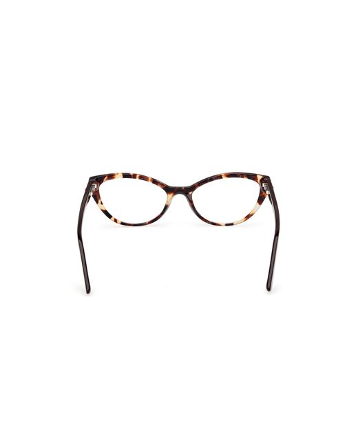 Guess Black Gu50236 052 Optical Frames Acetate Cat Eye Normal