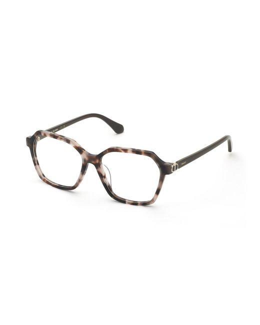 Twinset Black Vtw082 0Xap Optical Frames Acetate Geometric