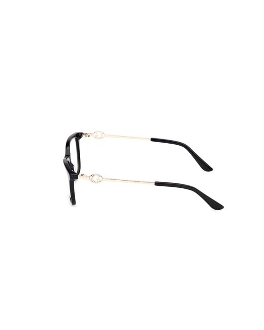 Guess Black Gu50349 052 Optical Frames Acetate Squared Normal