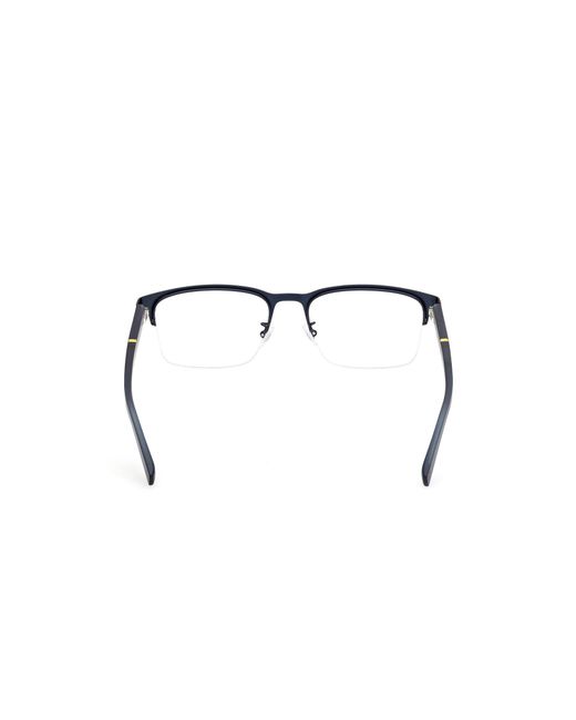Timberland Black Tb1841-H 092 Optical Frames Metal Squared Normal for men