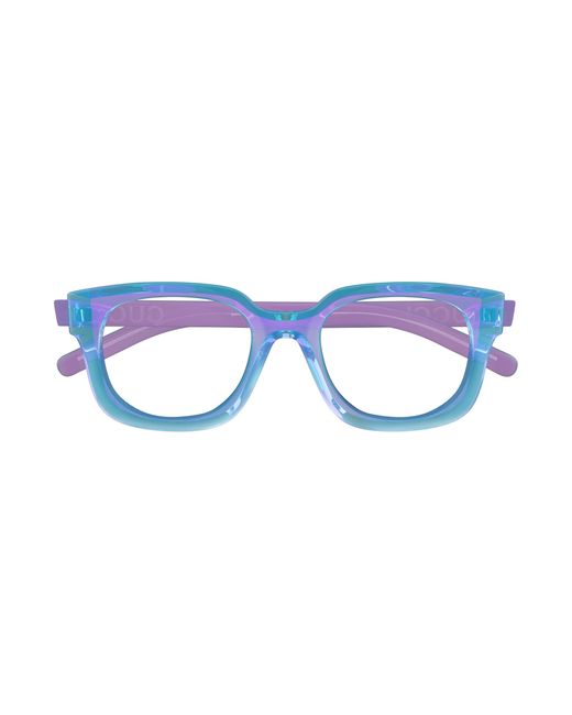 Gucci Black Gg1721O 003 Optical Frames Injected Transparent Squared