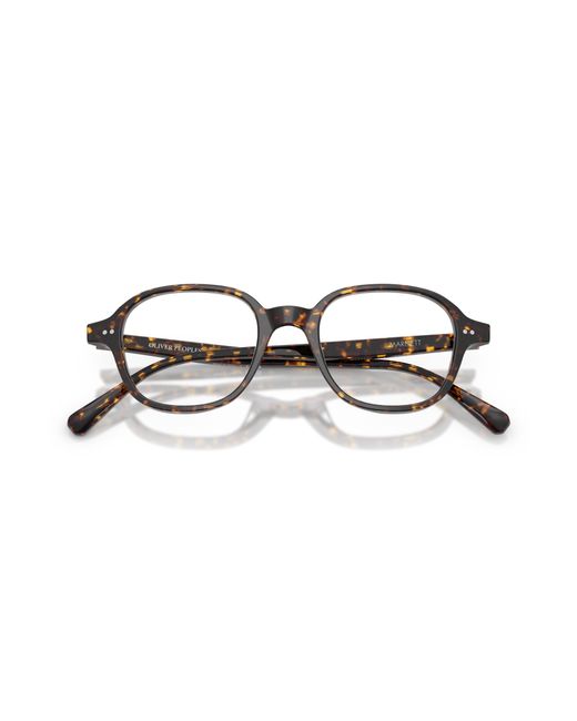 Oliver Peoples Black Ov5599U Marnett 1741 Optical Frames Acetate Transparent Geometric Normal