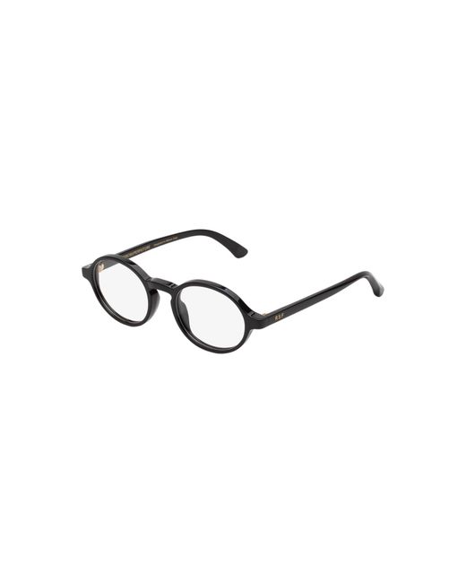 Retrosuperfuture Black D5B Numero 140 Nero Optical Frames Acetate Round