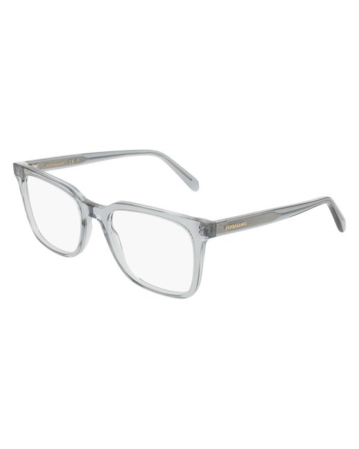 Ferragamo Black Sf3067 020 Optical Frames Acetate Squared Normal for men