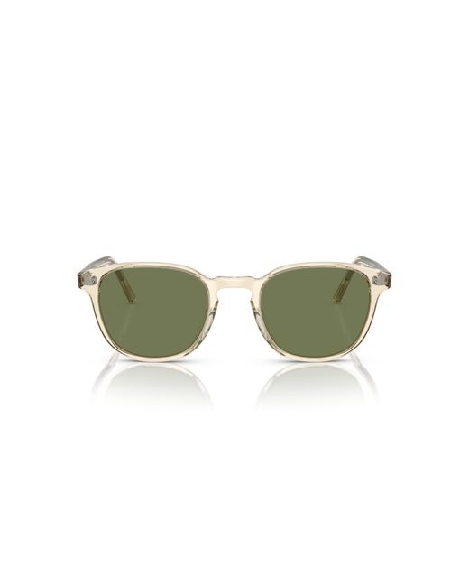 Oliver Peoples Black Ov5219S Fairmont Sun 109452 Sunglasses Acetate Squared Normal for men