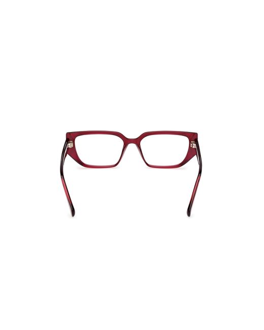 MAX&Co. Black Mo5207 069 Optical Frames Injected Geometric Normal