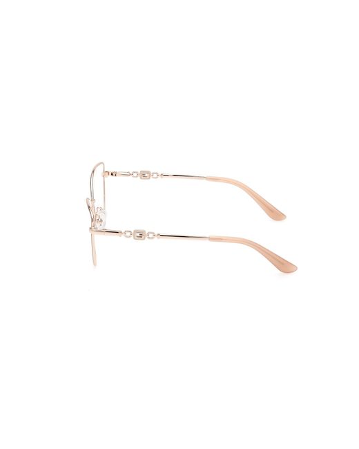 Guess Black Gu2954 059 Optical Frames Metal Cat Eye Normal