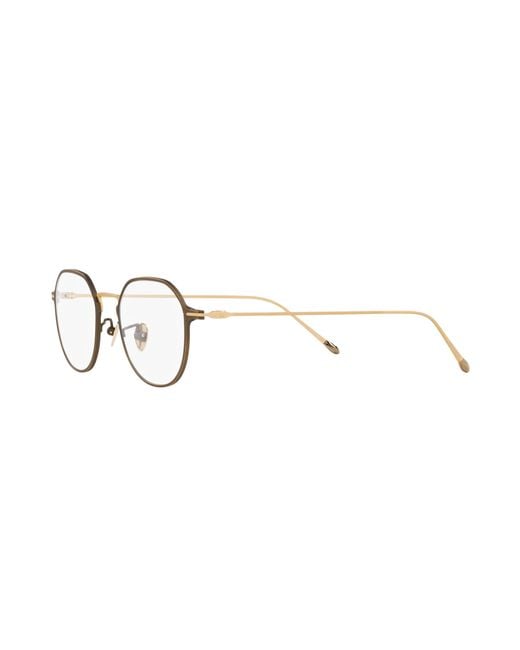 Giorgio Armani Black Ar6138Tm 3340 Optical Frames Titanium Pantos Normal for men