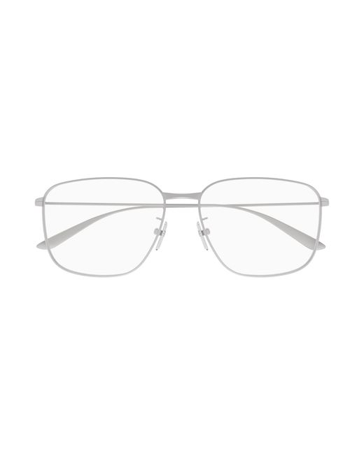 Balenciaga Black Bb0452O 001 Optical Frames Acetate Transparent Squared for men
