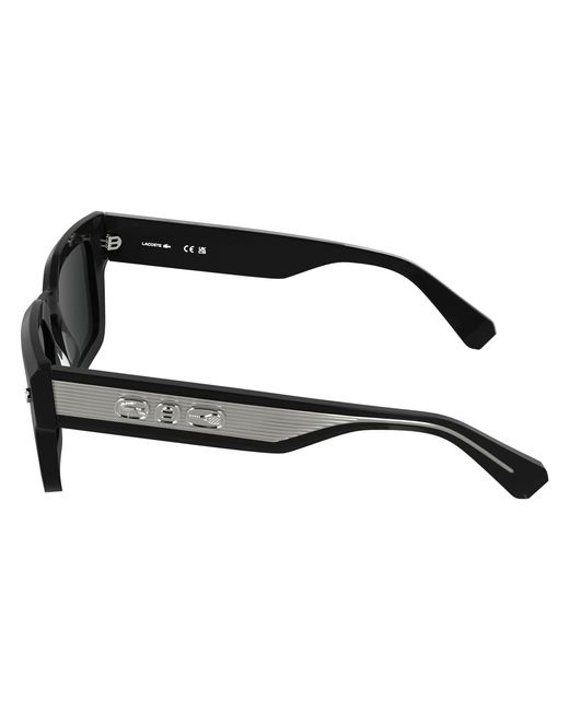 Lacoste Black L6071S 001 Sunglasses Acetate Squared Normal