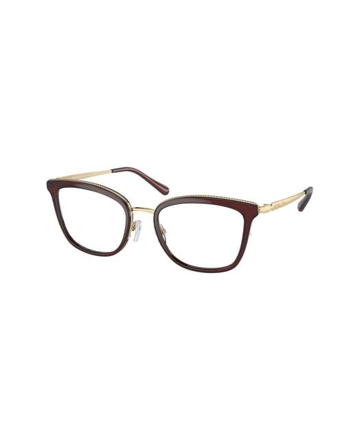 Michael Kors Black Mk3032 Coconut Grove 3949 Optical Frames Metal Transparent Squared Normal