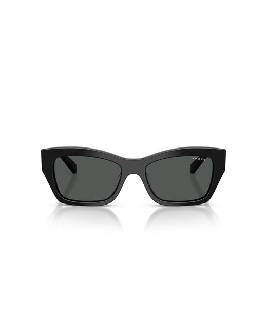 Vogue Eyewear Black Vo5658Su W44/87 Sunglasses Acetate Butterfly Normal