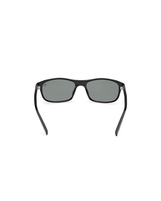 Timberland Black Tb00057-H 01R Sunglasses Injected Squared Polarized for men