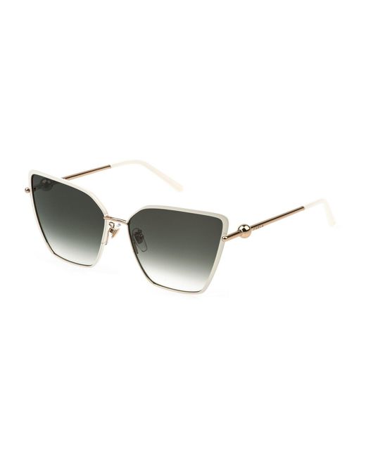 Furla Black Sfu890 08Mz Sunglasses Metal Smoke Butterfly Normal Nuanced