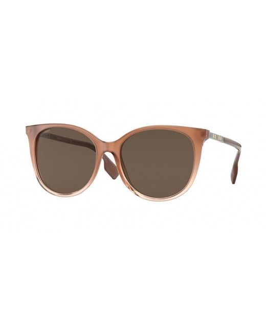 Burberry Brown Be4333 Alice 317373 Sunglasses Plastic Cat Eye