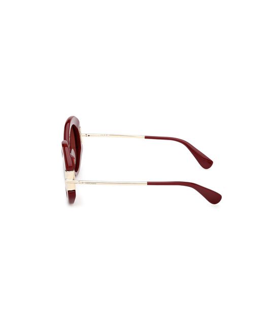 Max Mara Red Mm0188 69S Sunglasses Acetate Round Normal