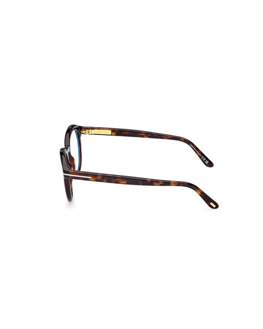 Tom Ford Black Ft6061-B 052 Optical Frames Acetate Round Normal