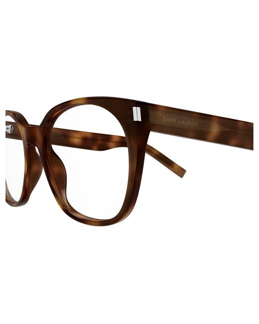Saint Laurent Black Sl 897 003 Optical Frames Acetate Transparent Cat Eye
