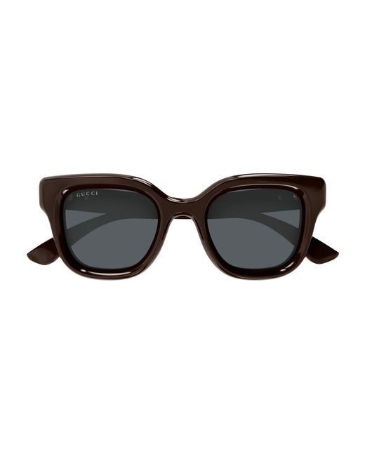 Gucci Black Gg1828S 004 Sunglasses Injected Round