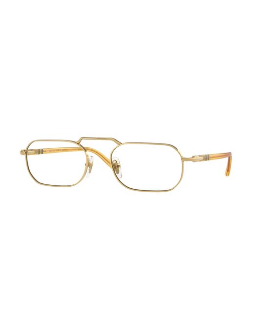 Persol Black Po1020V 1129 Optical Frames Metal Squared Normal