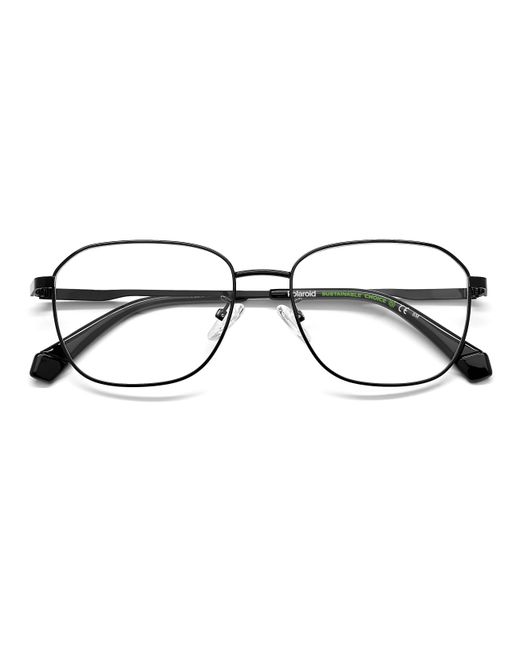 Polaroid Black Pld D454/G 807 Optical Frames Metal Squared for men