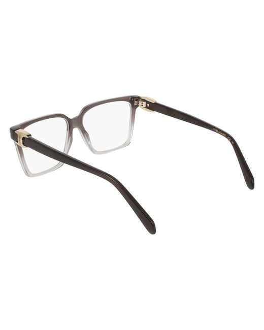 Ferragamo Black Sf3059 025 Optical Frames Acetate Squared Normal