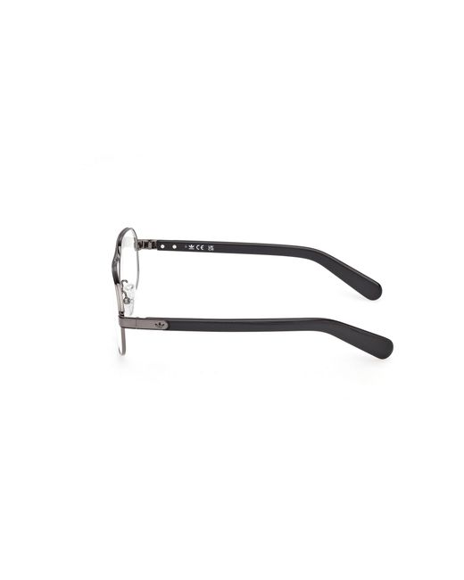 Adidas Black Or5130 008 Optical Frames Metal Squared Normal