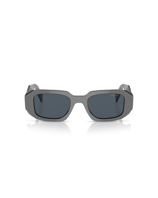 Prada Black Pr 17Ws 13N5S0 Sunglasses Acetate Squared Normal