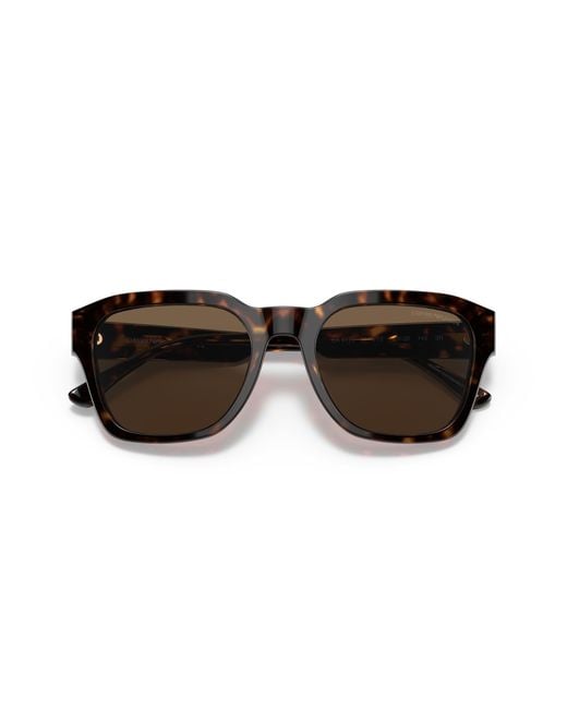 Emporio Armani Black Ea4175 587973 Sunglasses Plastic Squared Normal for men