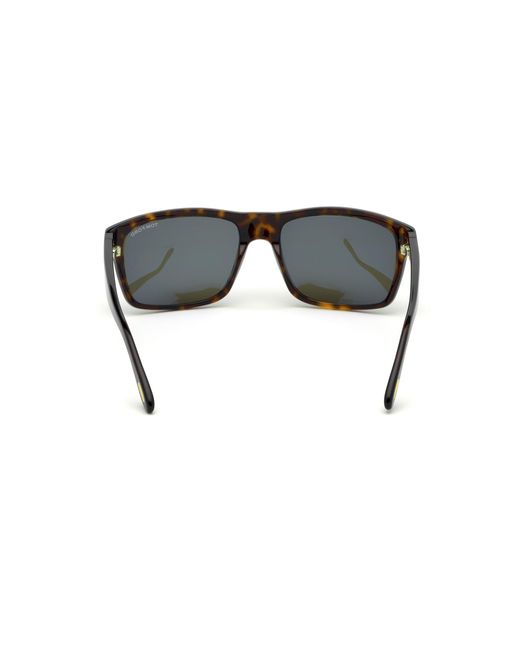 Tom Ford Black Ft0678 August 52N Sunglasses Acetate Geometric Normal for men