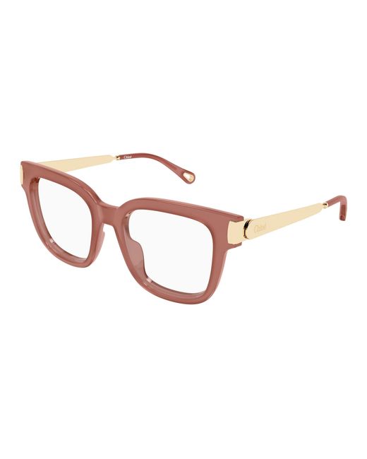 Chloé Black Ch0353O 004 Optical Frames Acetate Transparent Squared