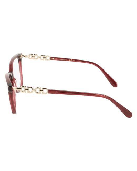 Ferragamo Black Sf3064 655 Optical Frames Acetate Squared Normal