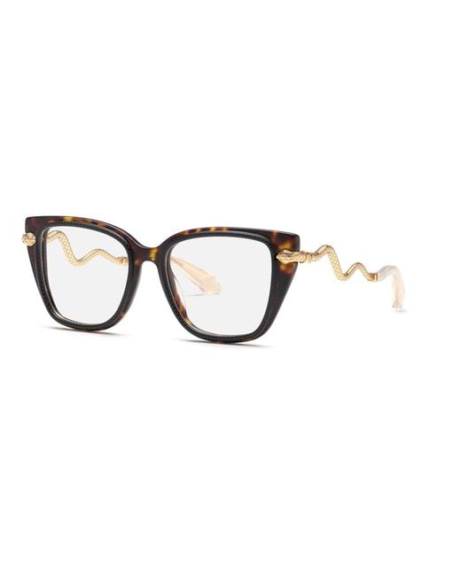 Roberto Cavalli Black Vrc104 09Ra Optical Frames Acetate Butterfly
