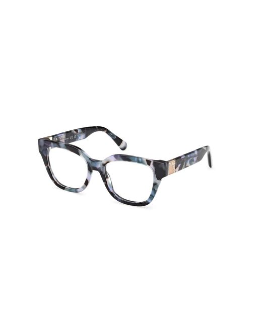 MAX&Co. Black Mo5193 055 Optical Frames Acetate Squared Normal