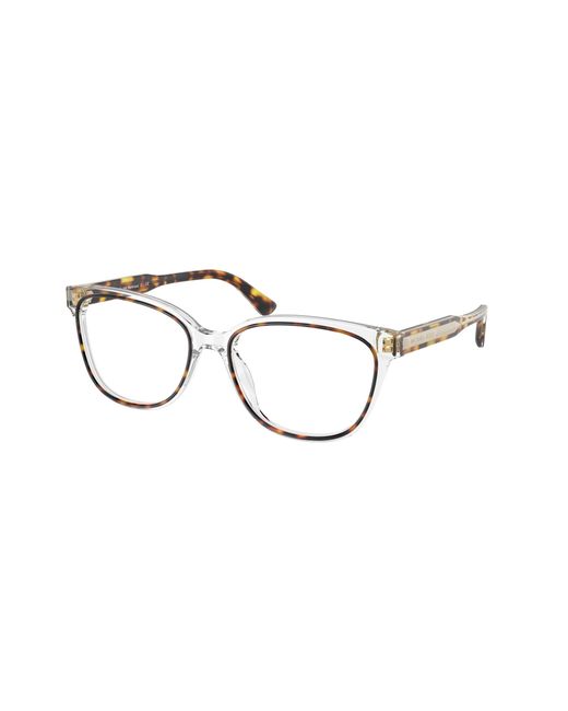 Michael Kors Black Mk4090 Martinique 3102 Optical Frames Acetate Transparent Squared Normal