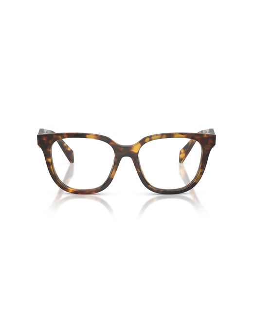 Prada Black Pr C11V 14L1O1 Optical Frames Acetate Butterfly Normal