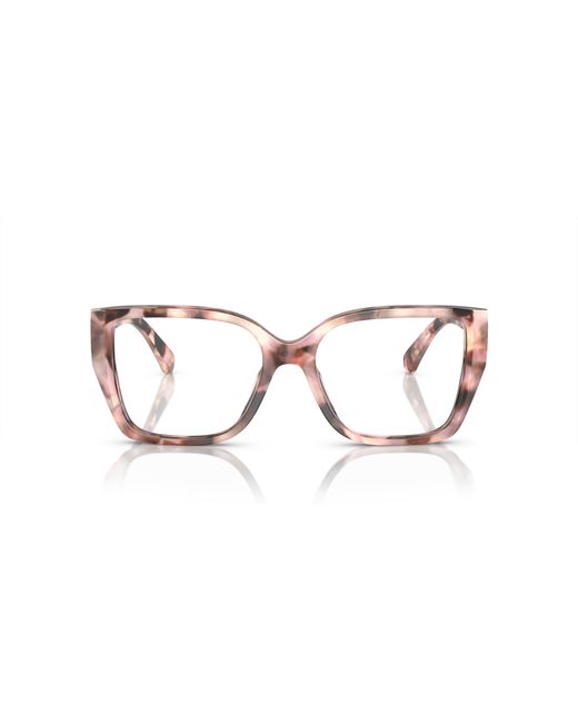 Michael Kors Black Mk4115U Castello 3946 Optical Frames Acetate Transparent Squared Normal