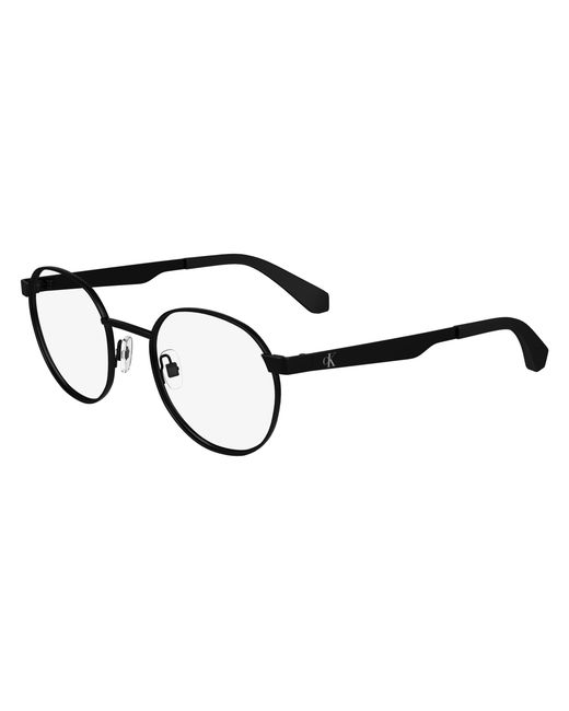 Calvin Klein Black Ckj24205 001 Optical Frames Metal Round Normal