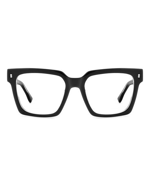 DSquared² Black Icon 0019 7C5 Optical Frames Acetate Squared