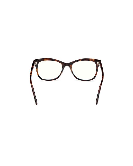 Tom Ford Black Ft5986-B 052 Optical Frames Acetate Squared Normal