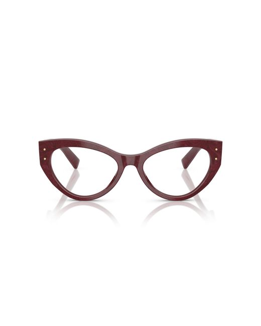 Dolce & Gabbana Black Dg3403 3442 Optical Frames Acetate Transparent Cat Eye Normal