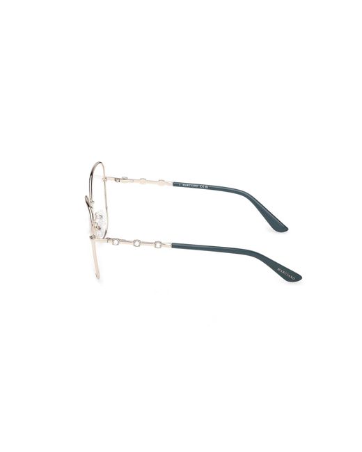 Guess Black Gm50044 033 Optical Frames Metal Butterfly Normal