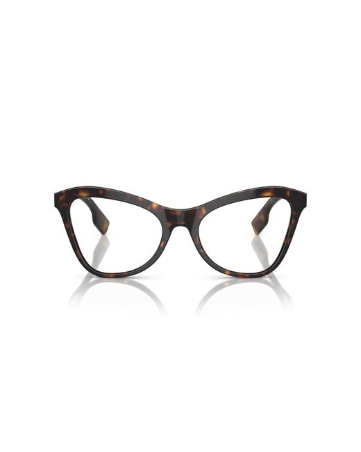 Burberry Black Be2373U Angelica 3002 Optical Frames Acetate Transparent Cat Eye Normal