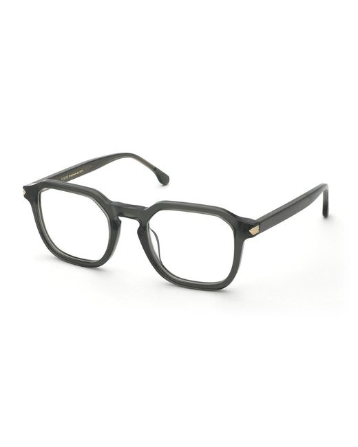 Lozza Black Vl4372 Maratea 1 0P29 Optical Frames Acetate Geometric for men